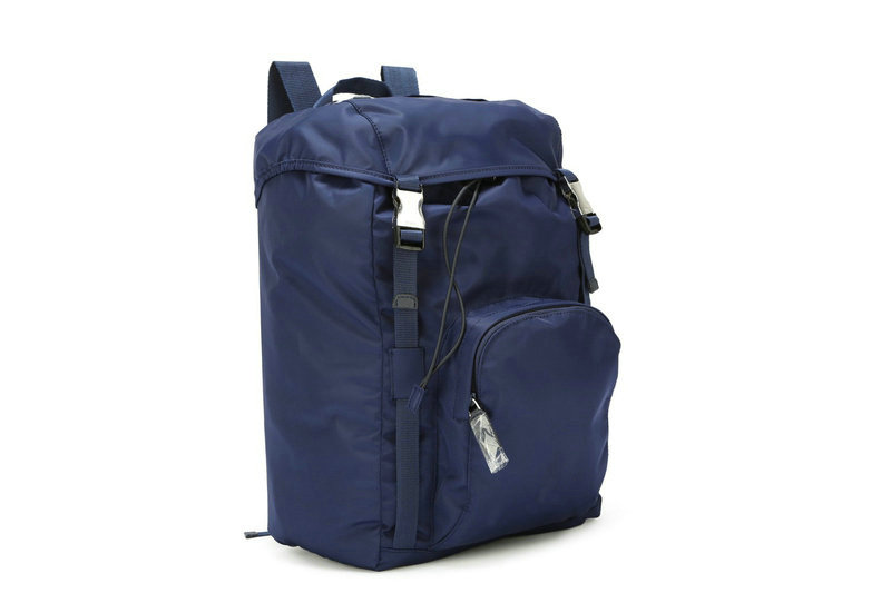 2014 Prada technical fabric backpack V164 royablblue sale - Click Image to Close